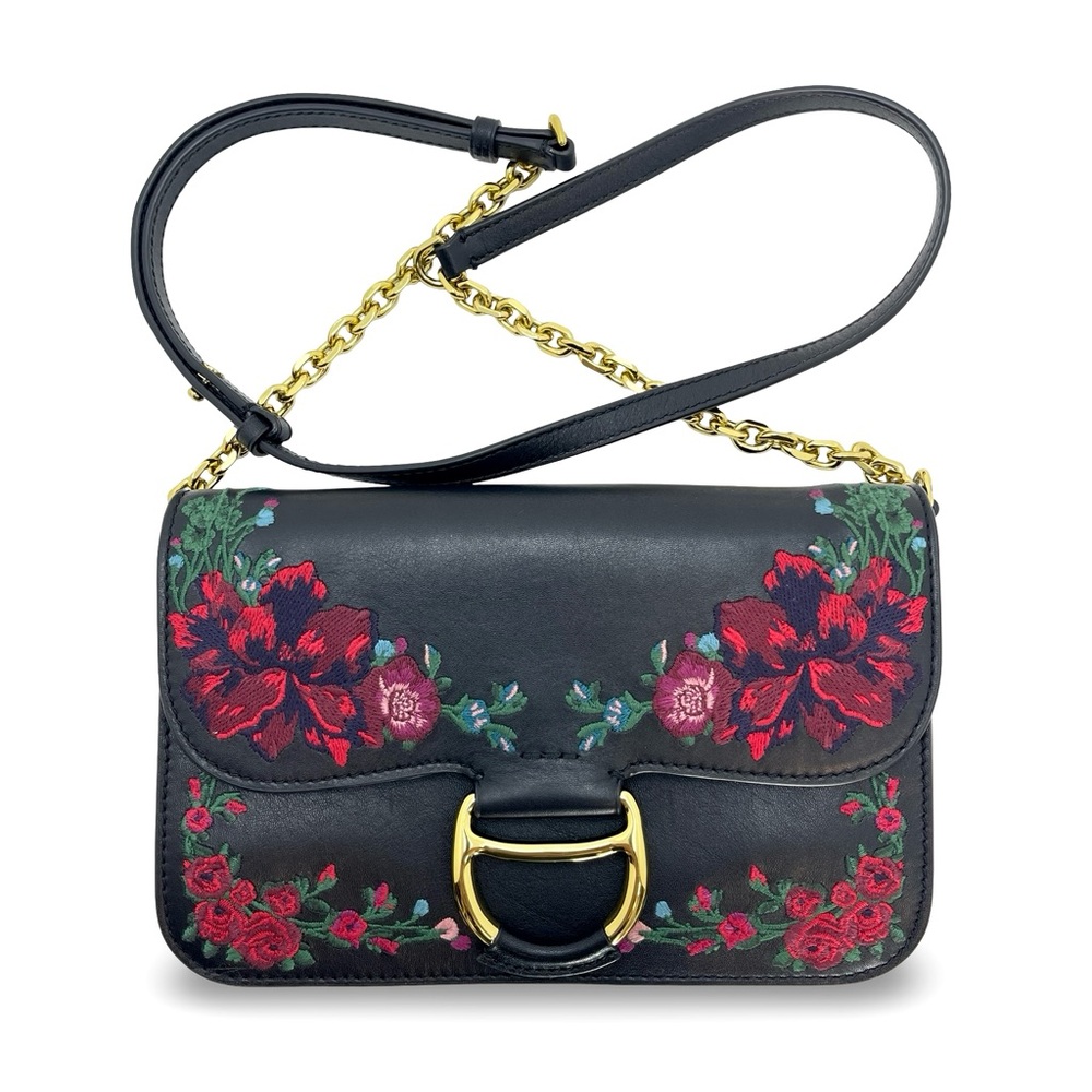 Polo by Ralph Lauren Maddie Floral Embroidered Crossbody - Picture 3 of 16